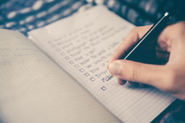 Submission Checklist